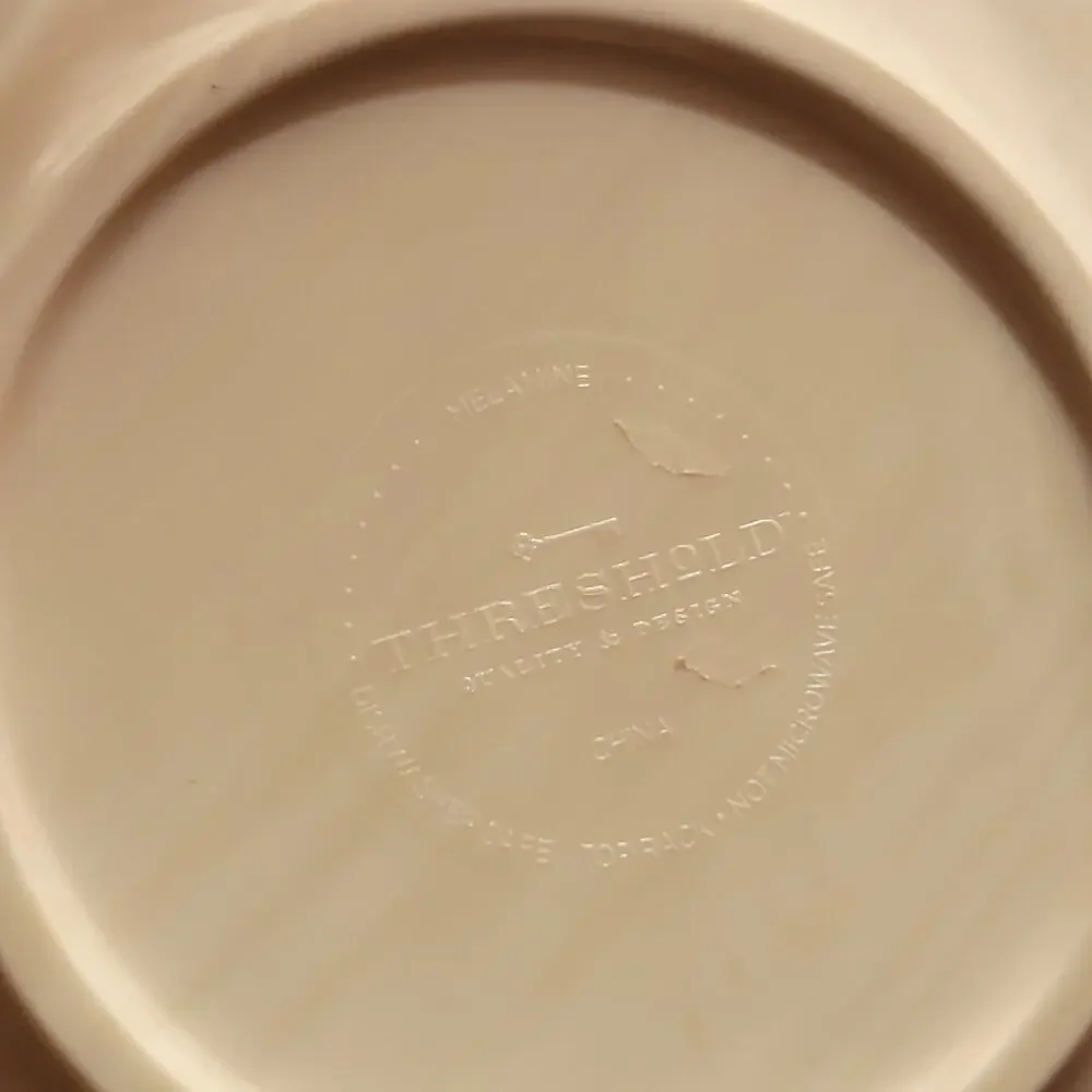 Threshold Melamine Appetizer Dessert Plates set of 2 Target 2013 Perfect shape